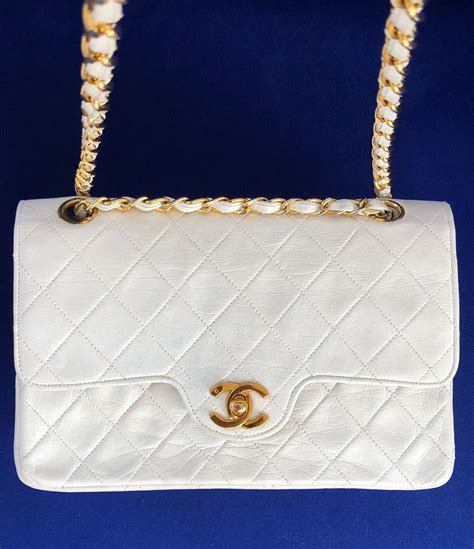 vintage white chanel bag|vintage chanel from the 40s.